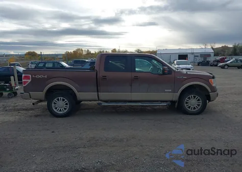 2012 Ford F-150 Lariat из США, поврежденный, VIN 1FTFW1ET4CFB26140
